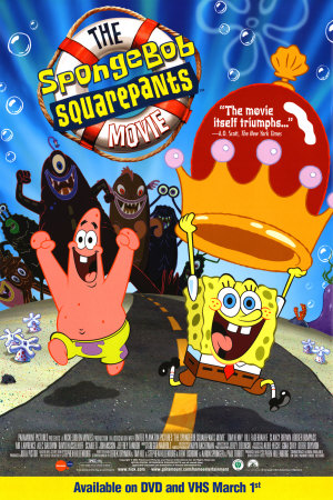 a movie poster of spongebob squarepants