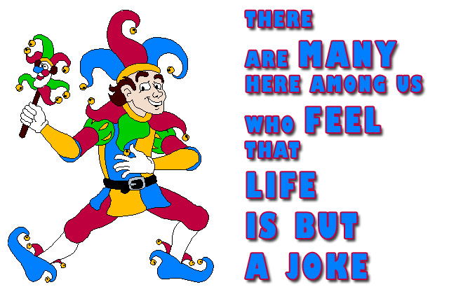 a cartoon picture with a funny clown on a skateboard