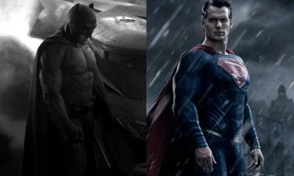 the first image shows superman and batman begins to appear in two new posters