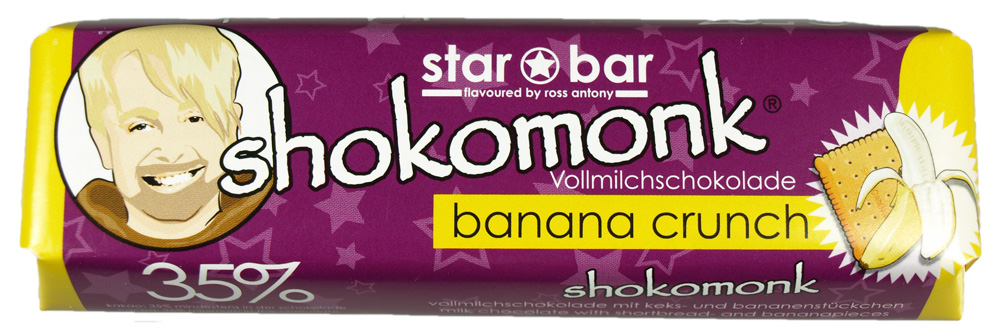 a bar of sholok monk chocolate