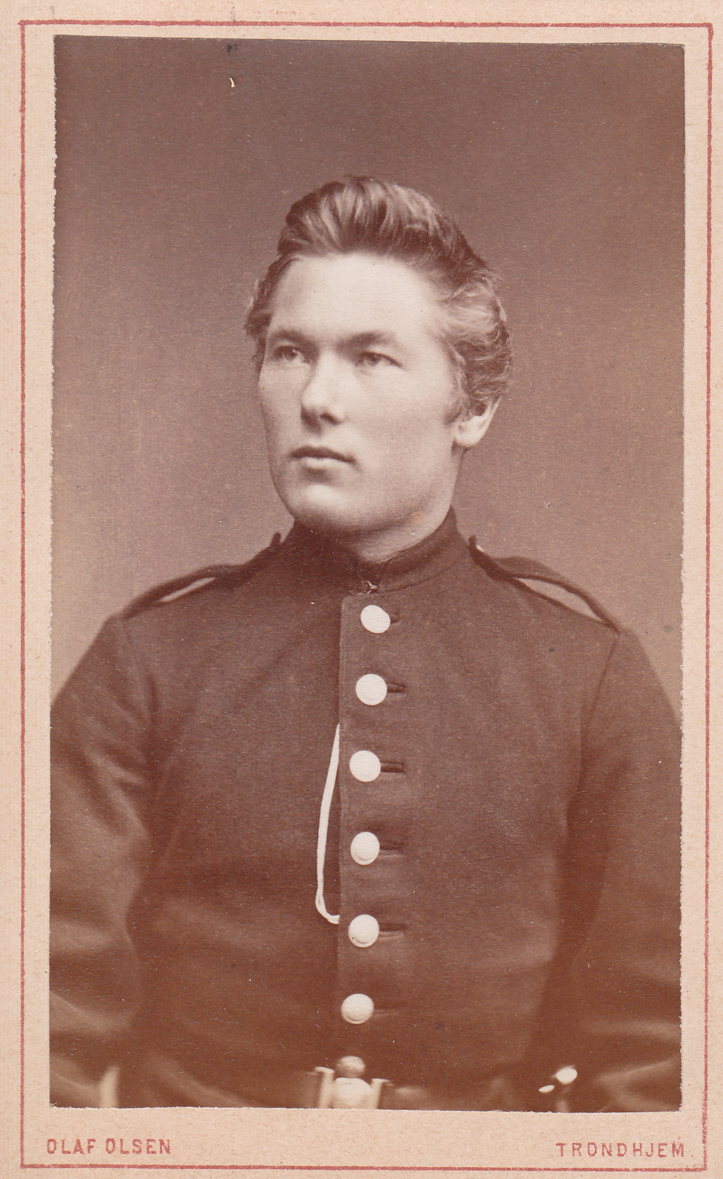 an old po shows a man in a uniform