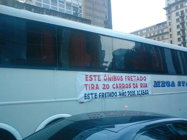 a city bus with spanish foreign writing on it