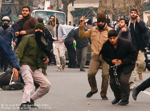 group of men on city street near vehicle and truck