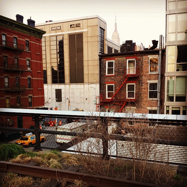 the view of buildings and city from across the street