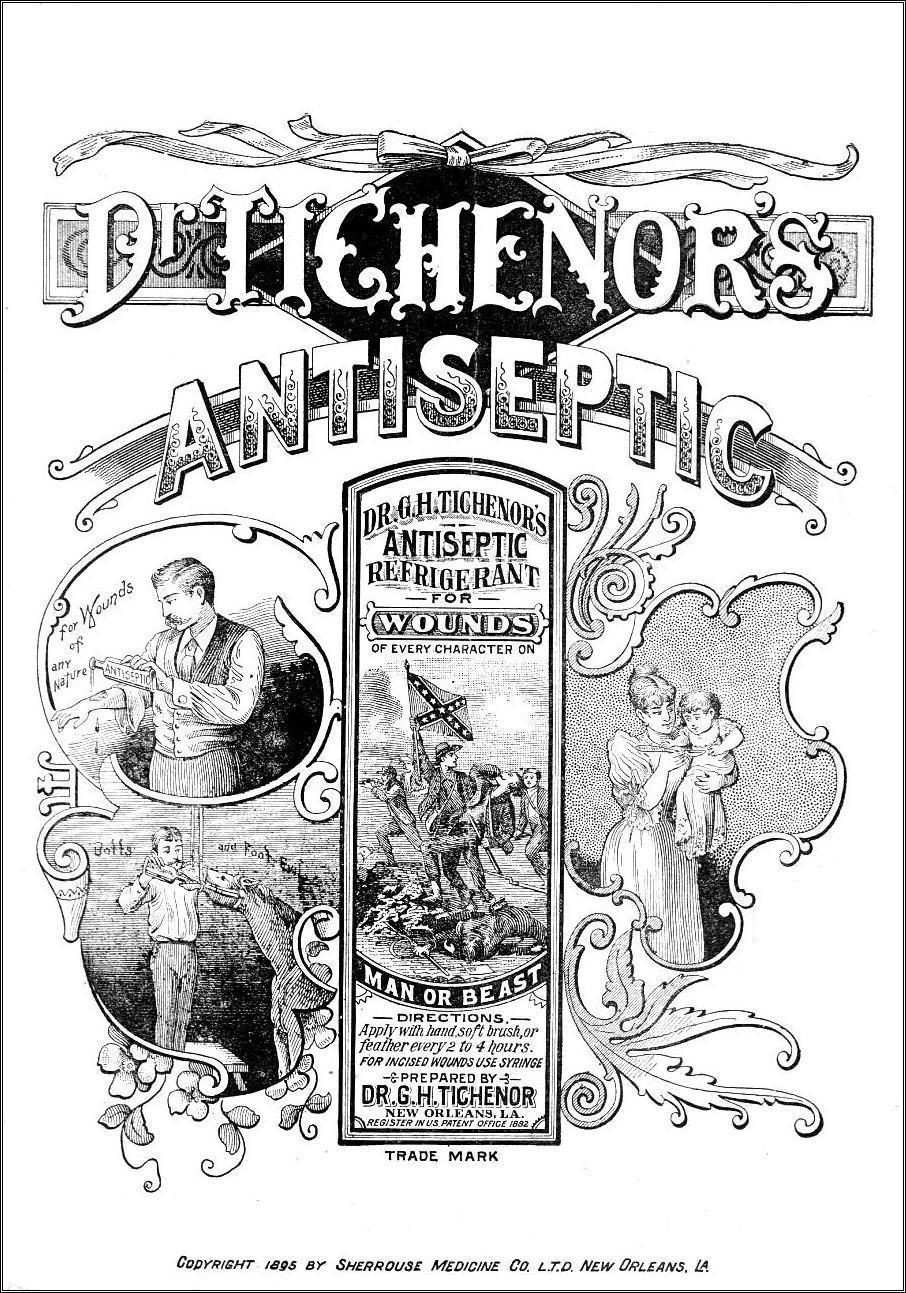 an old book page, showing the cover of the title of the march issue