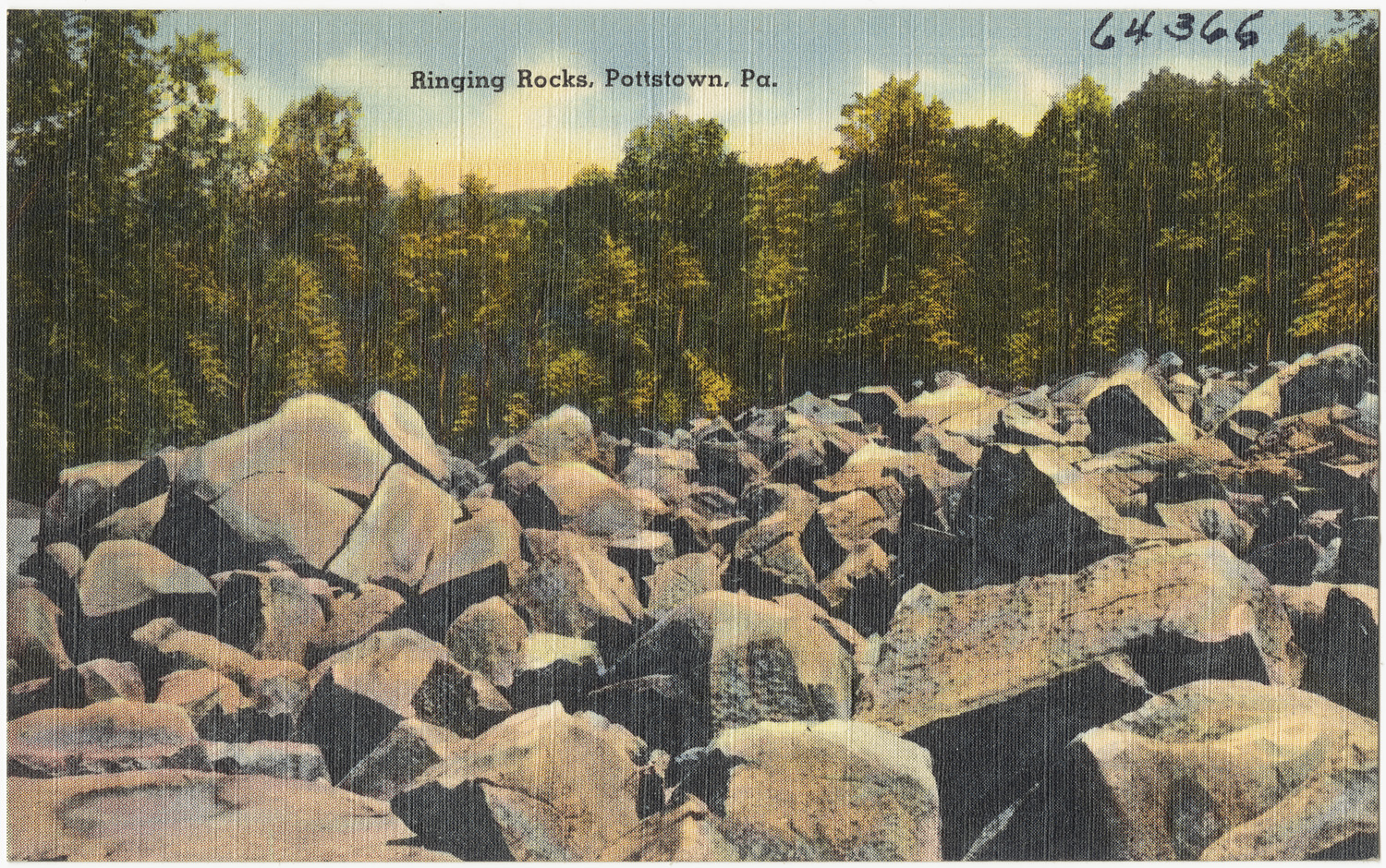 the pograph shows rocks in the riverbed