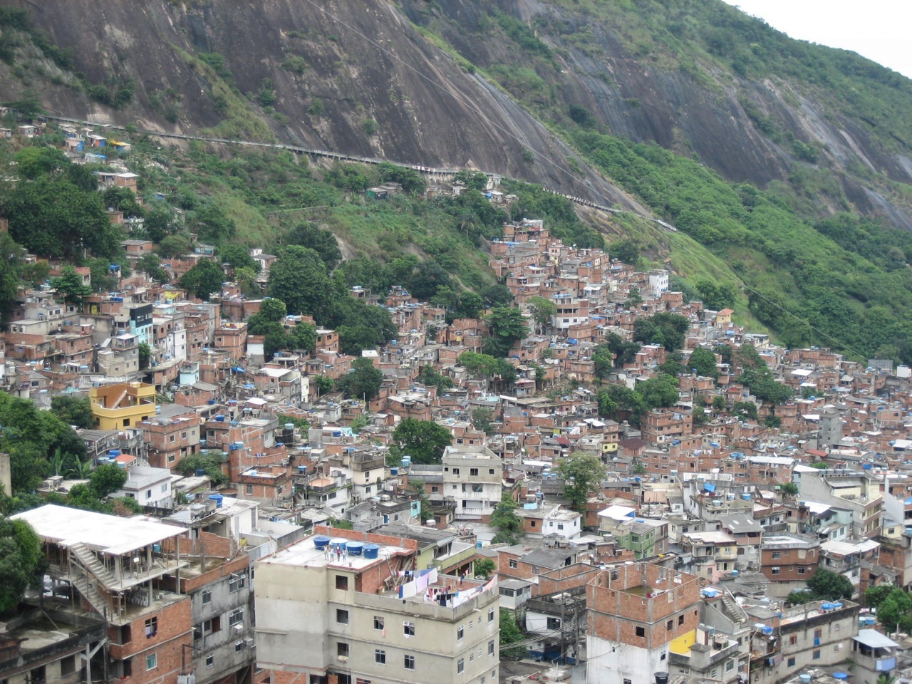 there is a large number of buildings in the area