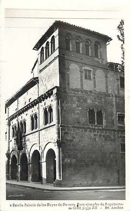 a old po of a building with a large tower