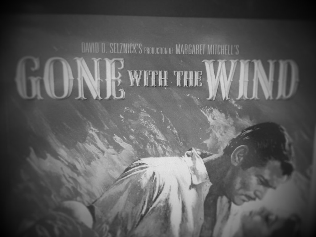 a movie poster for gone with the wind