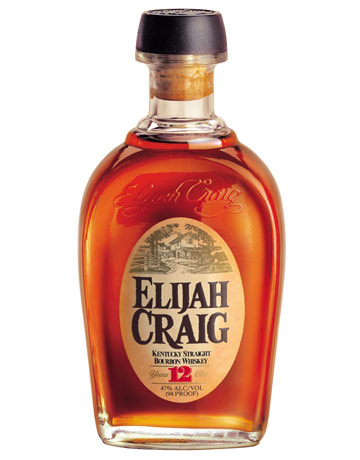 a bottle of elijah craig 12 year old