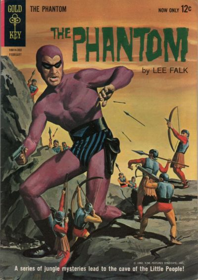 a comic book with the title of the phantom by lee falk