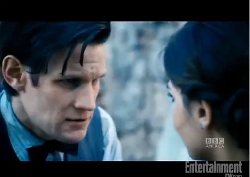 a young man and an older woman in the series doctor who is talking