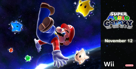 super mario galaxy coming to wii this month