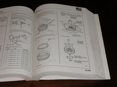 an open book showing instructions for cooking food