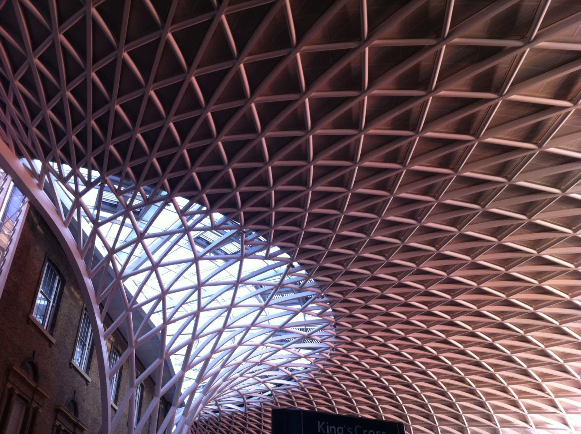 a huge open building with some very tall ceilings