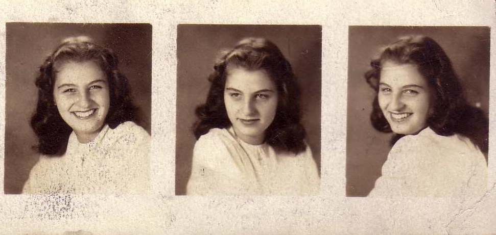 four older women's po in three frames