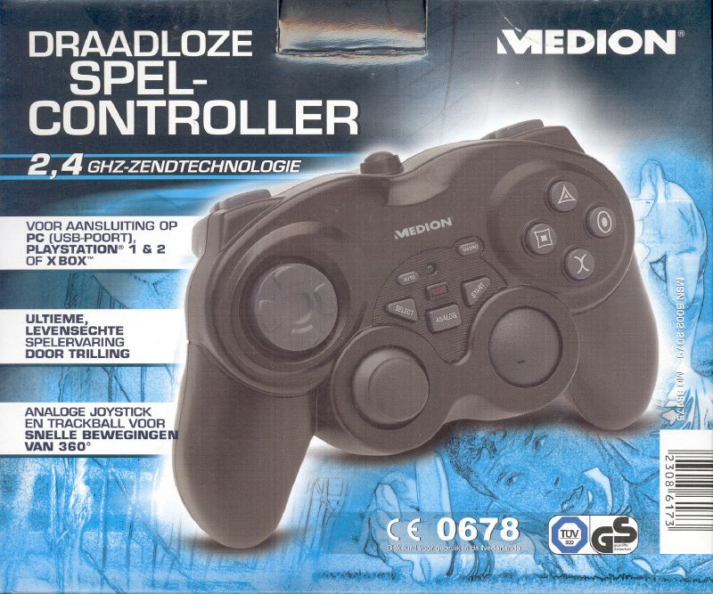 the new playstation wireless controller in its package