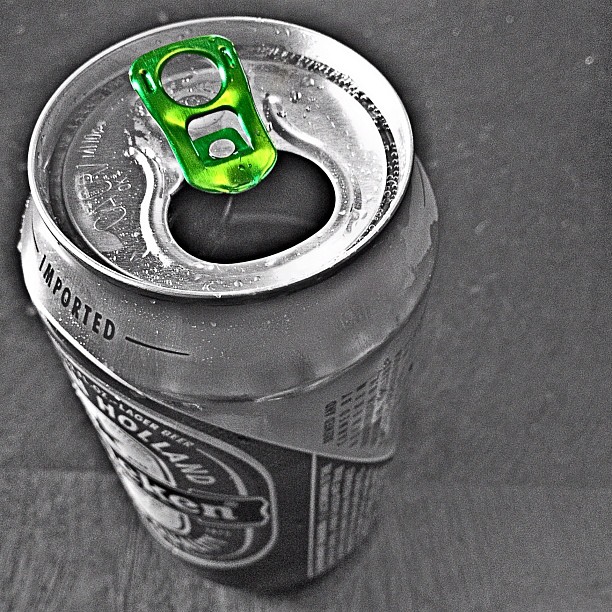 a can that is sitting on a table
