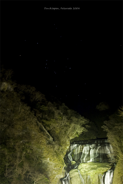 a long exposure s of waterfall in a forest