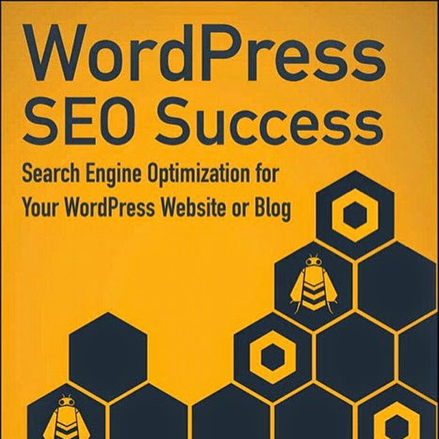 a book cover for wordpress and seo success search engine