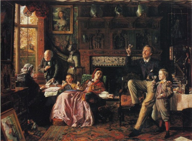 an image of a family that is sitting