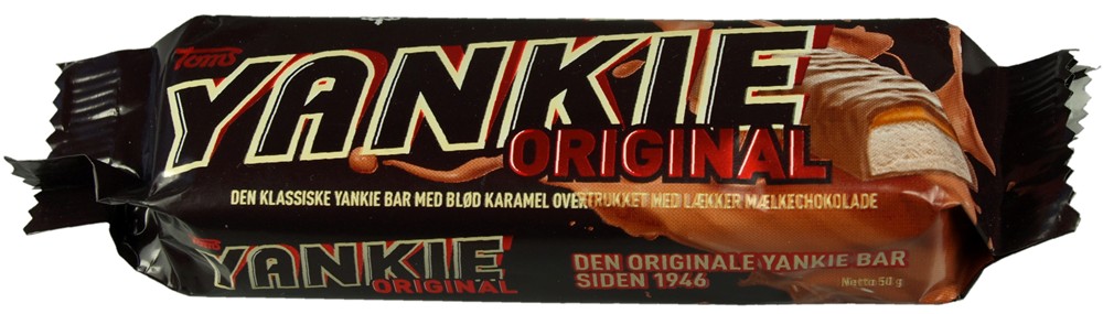 the chocolate bar with yonkie's and dark chocolate