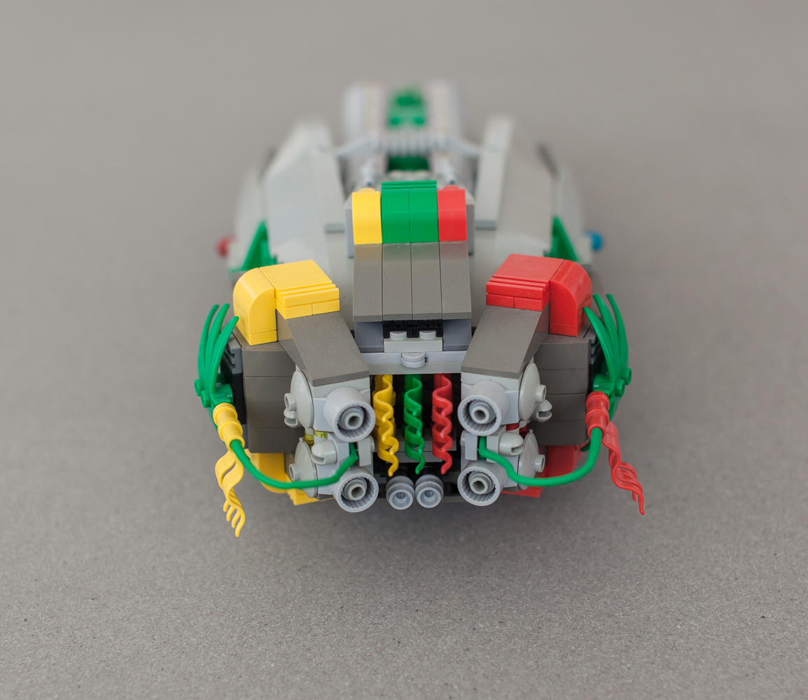 lego toy, designed to look like a motorcycle