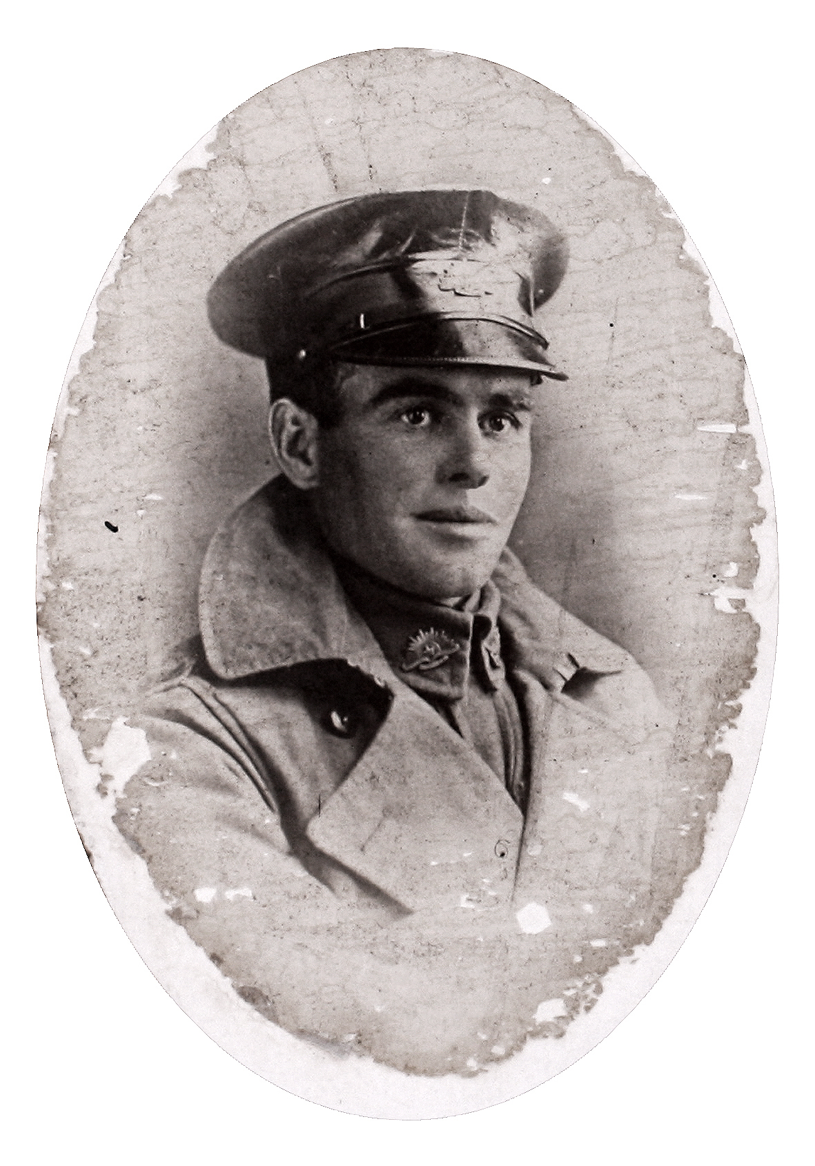 a man in a military uniform posing for the camera