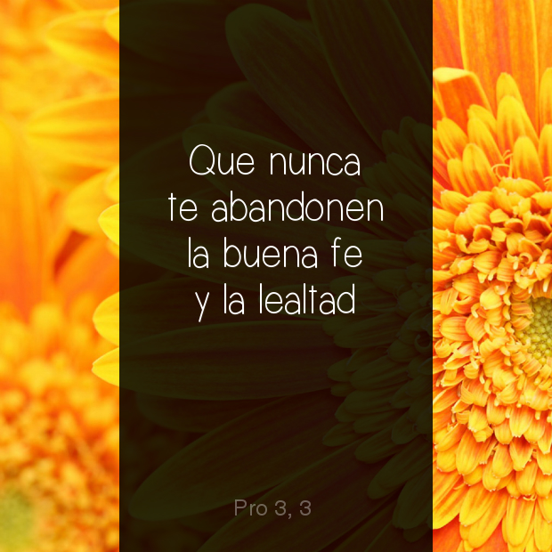 a yellow and green flower with a bible verse written in spanish