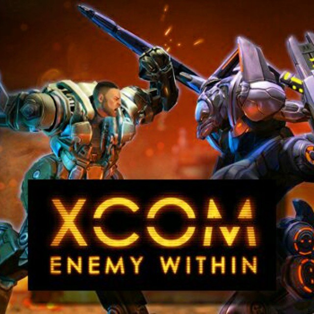 an image of a video game with the words xcom enemy within it