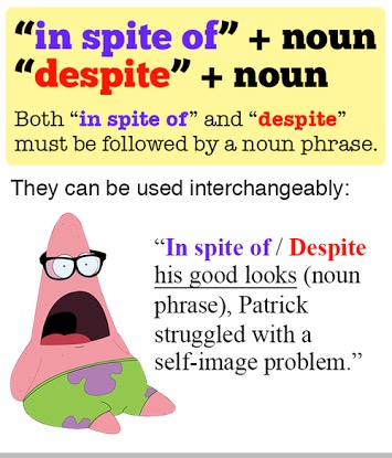 a cartoon of a large pink character with words describing their different abilities