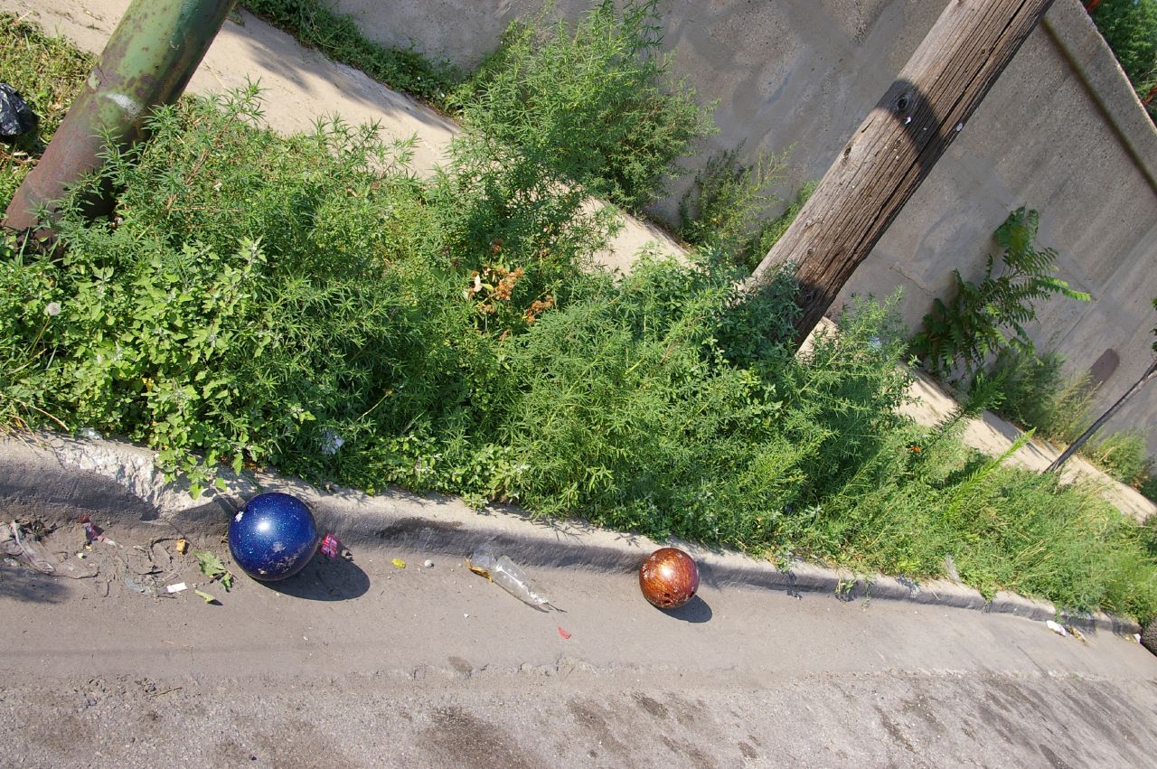 aerial s of several items on the ground