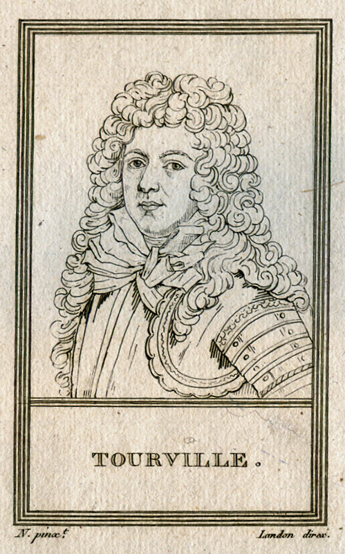 engraving of a man with curly hair and beard