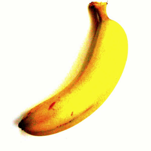 a ripe banana is shown in this image