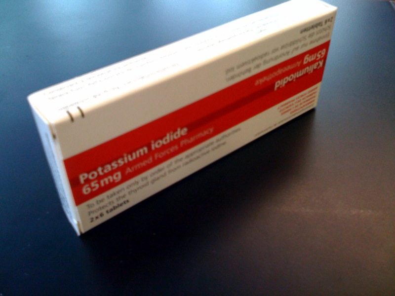 a box of prorasil liquid sitting on top of a table