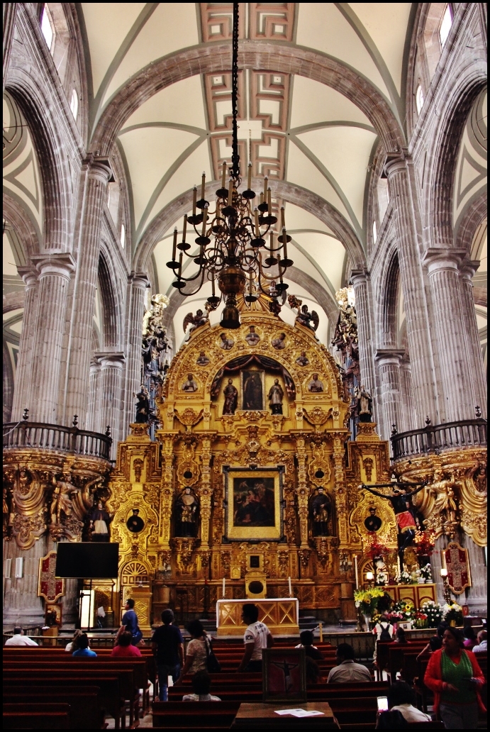 an image of a large church with ornate gold accents