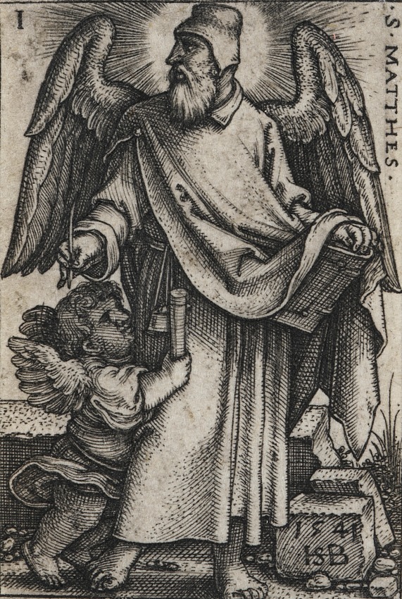 a painting of an angel, one of the main figures of religious studies