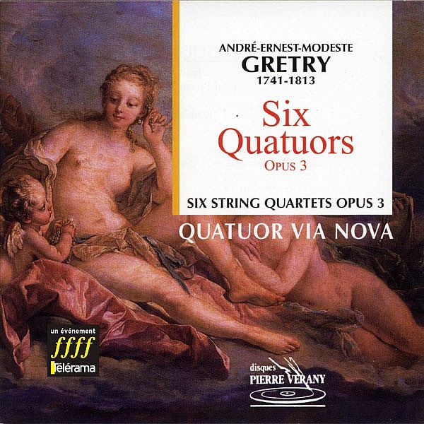 the cover for four string quartets in a suite