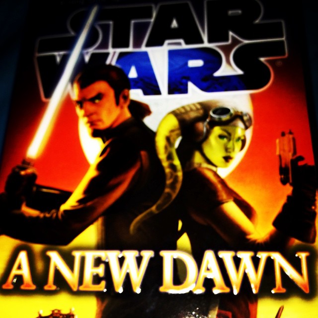 the poster for star wars episode 3 shows darth vader and ananew dawn