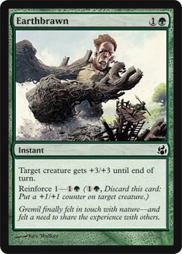 a card with an image of earthwn