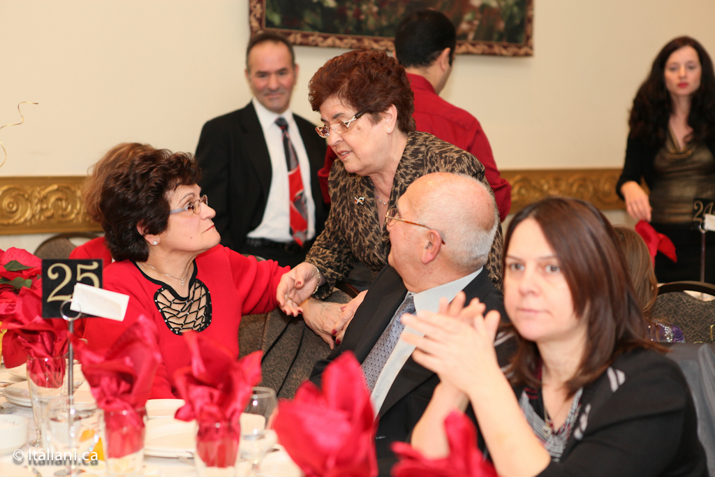 several people at an event sitting together at the table