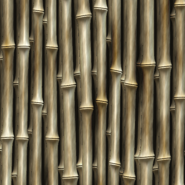 a bamboo background with large brown bamboo stalks