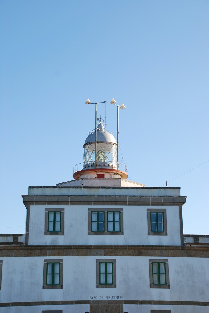 an office building has a water tower on top