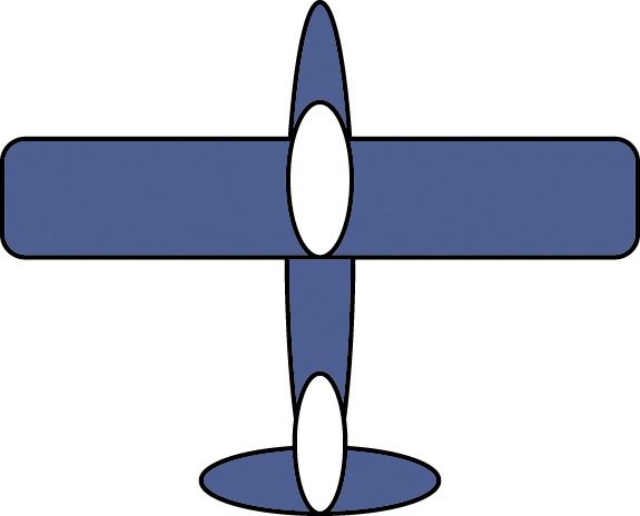 a small airplane that is blue with one propellor on it