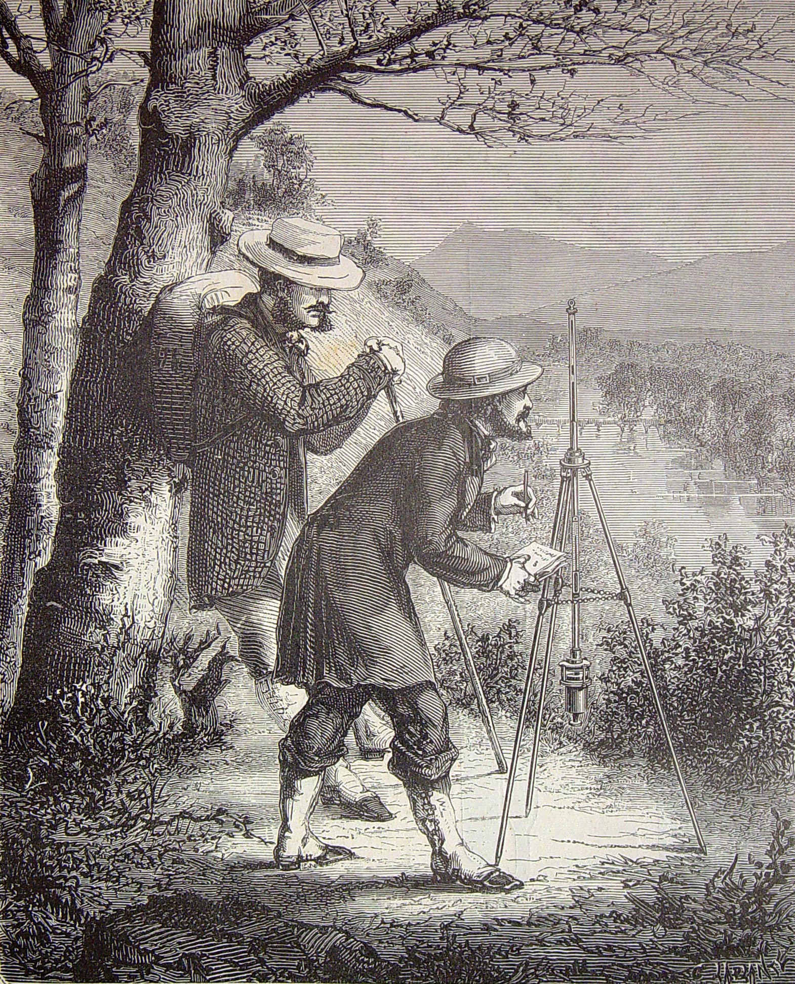 an illustration of two people standing next to each other