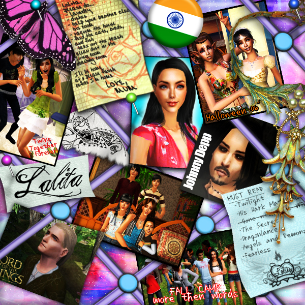 a collage of pictures and words with an indian flag