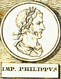 an old stamp with a portrait of a man