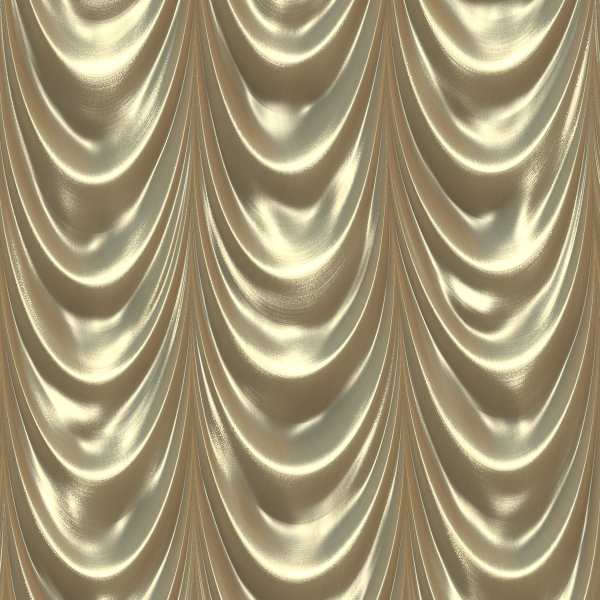 a metallic background with curved design waves