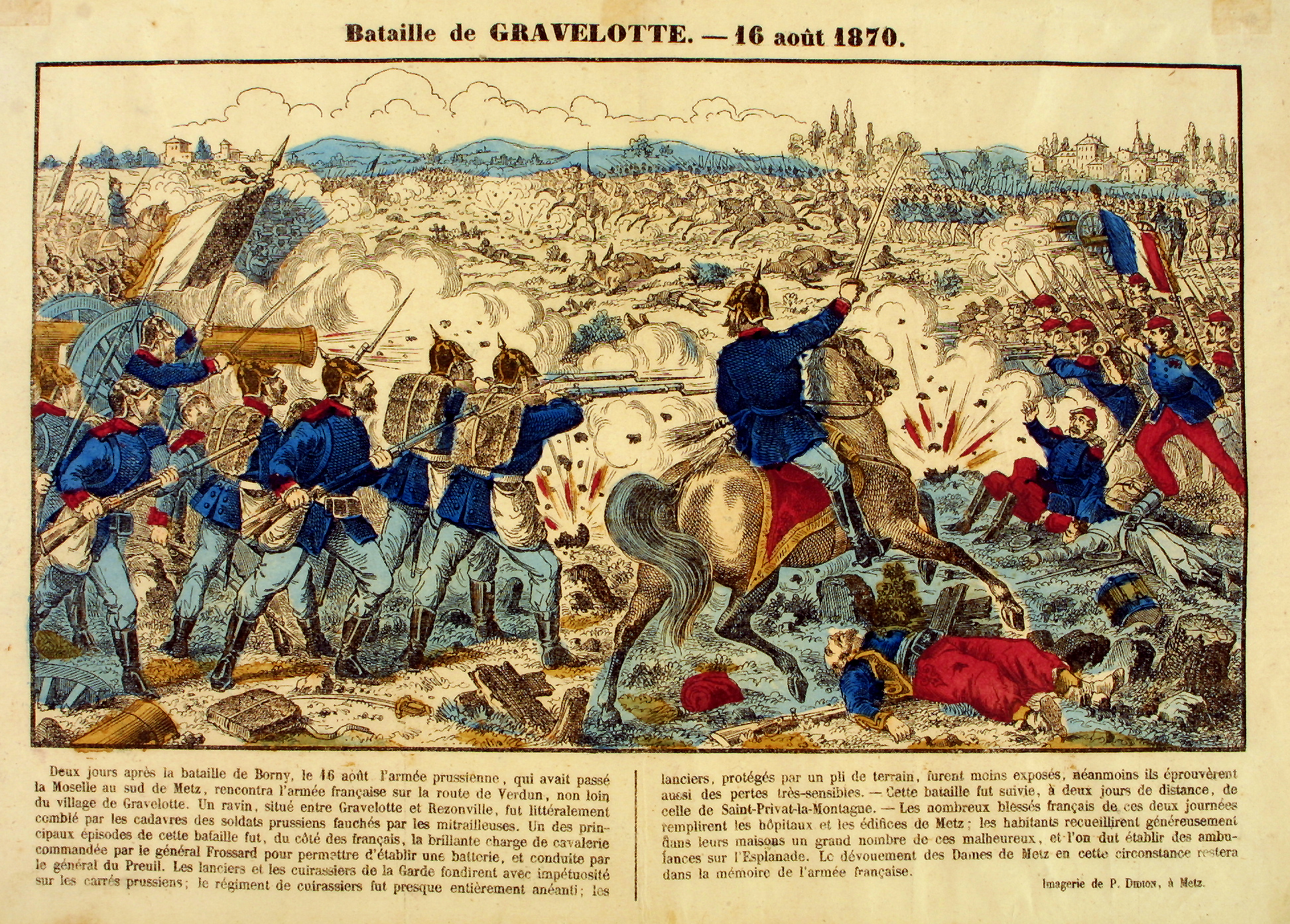an article in the times of war with images of soldiers attacking