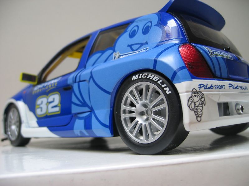 toy car with cartoon character painted on it's rim